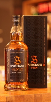 Schottischer Single Malt Whisky - Springbank 10 Jahre